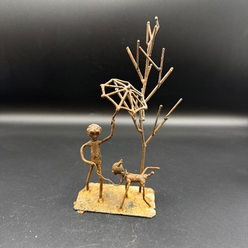 Vintage brutalist style metal - brutalist,