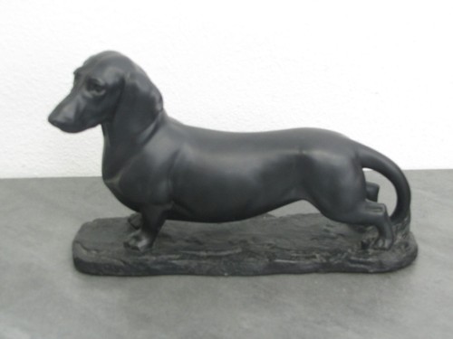 Dachshund wiener dog figurine - wiener,