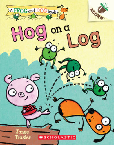 Hog log acorn book - book, (a