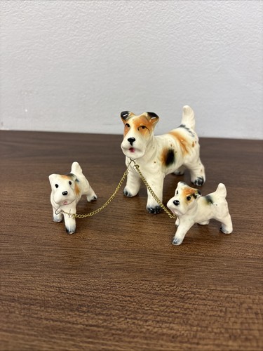 Vintage mcm ceramic terrier - vintage,
