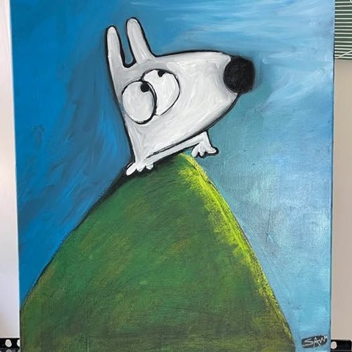 Original stinky dog - dog, a