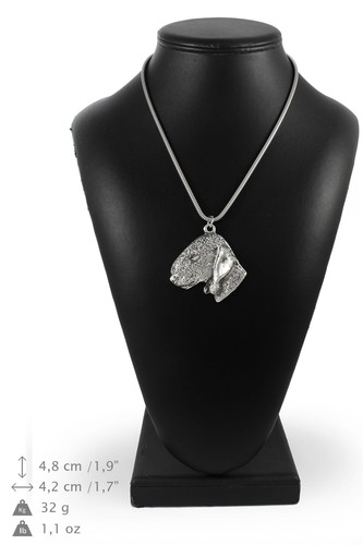 Bedlington terrier necklace - -,
